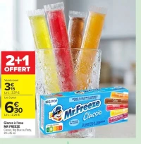 Glaces à l'eau MR FREEZE Classic, Big Blue ou Party