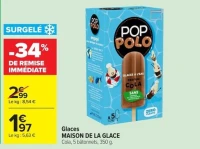 Glaces MAISON DE LA GLACE Cola