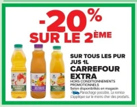 Carrefour Extra Pur Jus 1L