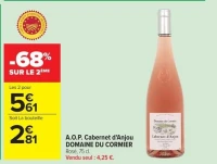 A.O.P. Cabernet d'Anjou DOMAINE DU CORMIER