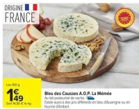 Bleu des Causses A.O.P. La Mémée