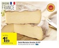 Saint-Nectaire fermier A.O.P.
