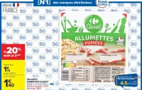 Allumettes CARREFOUR CLASSIC' Fumées ou Nature