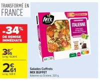 Salades Coffrets MIX BUFFET