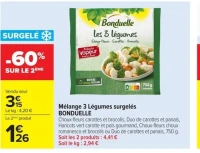 Mélange 3 Légumes surgelés BONDUELLE
