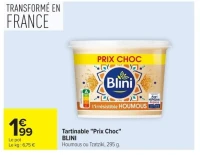 Tartinable "Prix Choc" BLINI