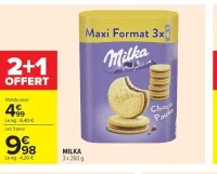 Maxi Format 3x Milka