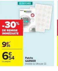 Patchs GARNIER