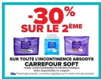 Incontinence ABSODYS CARREFOUR SOFT