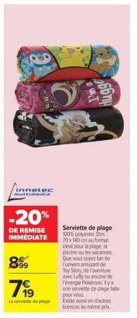 Serviette de plage