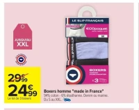Boxers homme "made in France" Le Slip Français