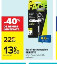 Rasoir rechargeable GILLETTE