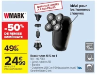 Rasoir sans fil 5 en 1 WMARK