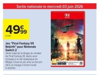 Jeu "Final Fantasy VII Rebirth" pour Nintendo Switch 2