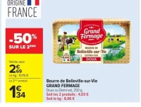 Beurre de Belleville-sur-Vie GRAND FERMAGE