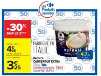 Burrata CARREFOUR EXTRA
