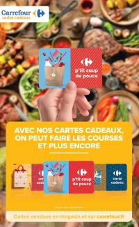 Carrefour cartes cadeaux - info