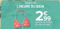 Tex Le haut de maillot de bain triangle
