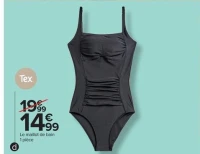Tex Maillot de bain 1 pièce gainant femme