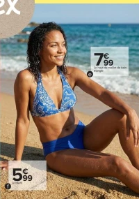 Bikini femme Tex