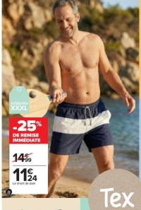 Tex Short de bain homme