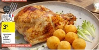 1/4 de Poulet + Pomme de terre Dauphine