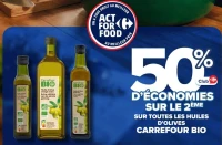 Huiles d'olives Carrefour Bio