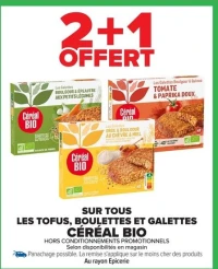 Céréal Bio Tofus, boulettes et galettes