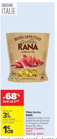 Pâtes farcies RANA