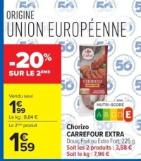 Chorizo CARREFOUR EXTRA