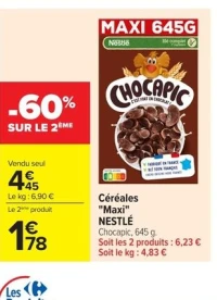 Céréales "Maxi" NESTLÉ