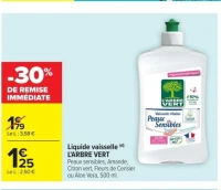 Liquide vaisselle L'ARBRE VERT