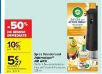 Spray Désodorisant Automatique Air Wick