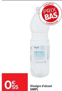 Vinaigre d'alcool SIMPL