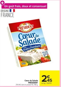 Cœur de Salade PRÉSIDENT