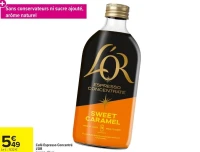 Café Espresso Concentré L'OR Caramel