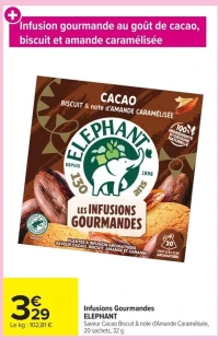Infusions Gourmandes ELEPHANT