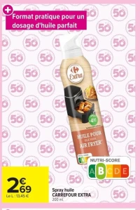 Spray huile CARREFOUR EXTRA