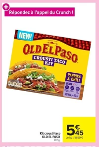 Kit crousti taco OLD EL PASO