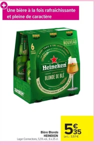 Bière Blonde HEINEKEN