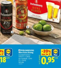 PERLEMBOURG Bière Extra Strong