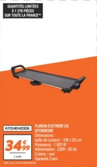 Plancha électrique xxl