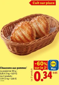Chaussons aux pommes