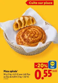 Pizza spirale