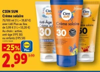 Cien Sun Crème solaire