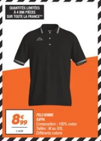 Polo homme