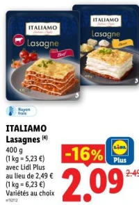 ITALIAMO Lasagnes