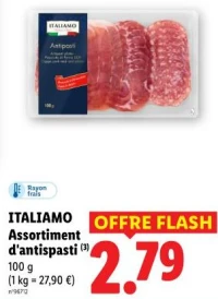 ITALIAMO Assortiment d'antispasti