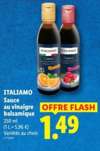 ITALIAMO Sauce au vinaigre balsamique