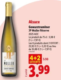 JP Muller Réserve Gewurztraminer